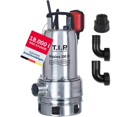 Image de Pompe submersible pour eaux sales TIP Maxima 300 IX (débit max. 18.000 l/h)