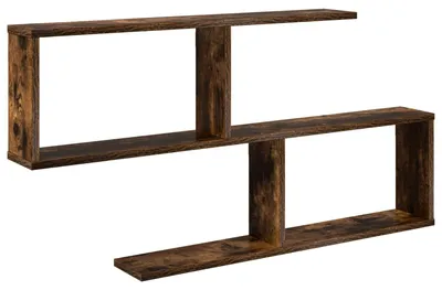 Image de vidaXL Étagère murale en bois imitation chêne, 100 x 12 x 50,5 cm