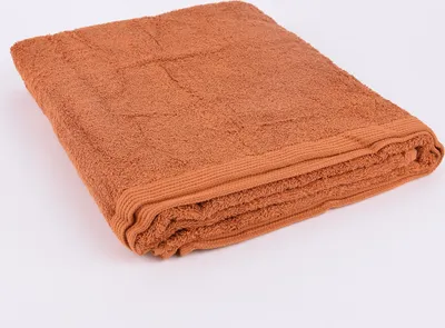 Produktbild von Frottee Handtuch Duschtuch Gästetuch terrakotta Größe  Saunatuch 100 x 150 cm