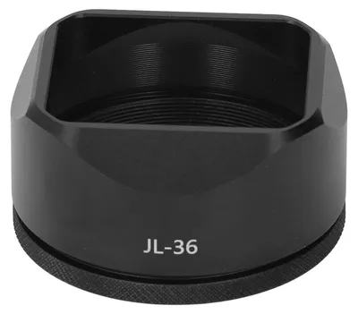 Immagine prodotto di Paraluce quadrato in lega di alluminio Colore fotocamera per X100VI X100V Compatibilità con filtri esterni Nero
