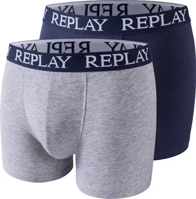 Immagine prodotto di Replay 2-pack - Boxer in cotone da uomo, pantaloni da uomo