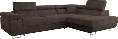 Produktbild von MIRJAN24 Ecksofa Torezio, Stilvoll Eckcouch mit Bettkasten und Schlaffunktion, Moderne Schlafsofa (Lumo 40, Seite: Rechts)
