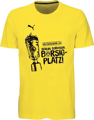 Produktbild von Puma Borussia Dortmund BVB Borsigplatz Pokalsieger 2017 T-Shirt Kinder