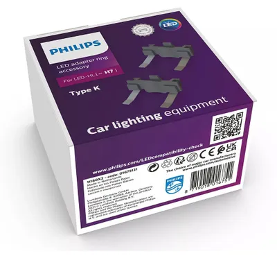 Für Ultinon Pro6000 H7 LED 2x Original Philips Adapter Ringe TYP K in der Farbe von Philips GmbH