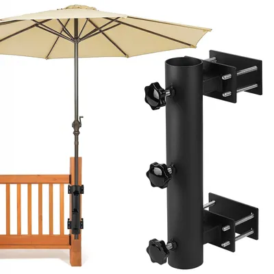 Produktbild von Verstellbarer Sonnenschirmhalter für Terrasse und Balkon