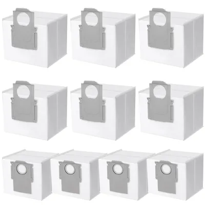 10 Staubbeutel für Roborock S8/S7/Q7/Q5+ Stationen, Ersatz