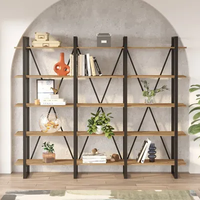 Produktbild von Skye Decor, Ml4-A, Bücherregale, Atlantische Kiefer, 219,6 x 180 x 34 cm