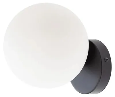 Productafbeelding van VOLLEY AP 1X28W E14 wandlamp - Zwart