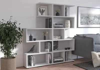 Produktbild von Bücherregal MORE 2+5+1 Standregal Regal Hellgrau