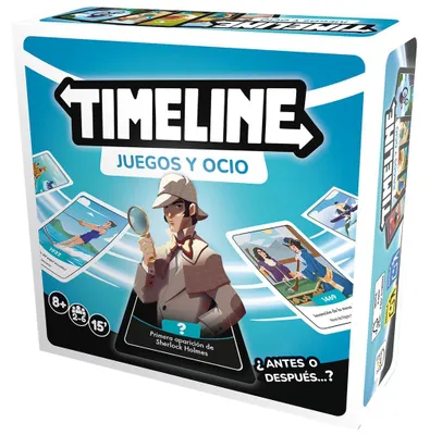 Obrázek produktu pro Zygomatic Timeline – Hry a volný čas, karetní hra, od 8 let, pro 2 až 6 hráčů
