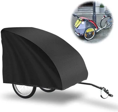 Produktbild von Famanu Faltgarage für Fahrradanhänger - wasserfestes 420D Oxford-Gewebe