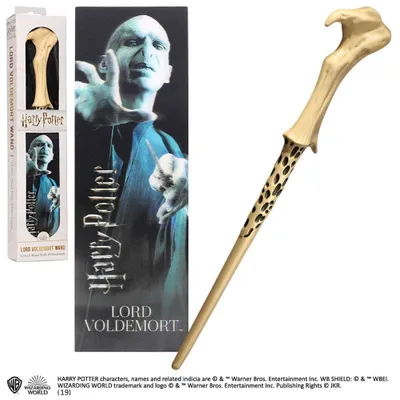 Image de Noble Collection Harry Potter PVC Zauberstab-Replik Lord Voldemort 30 cm