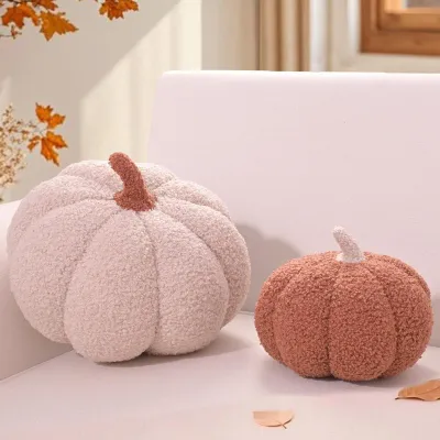 Zdjęcie produktu dla Solidchoice - Zestaw poduszek w kształcie dyni, 2 sztuki, o wymiarach 20 cm i 30 cm