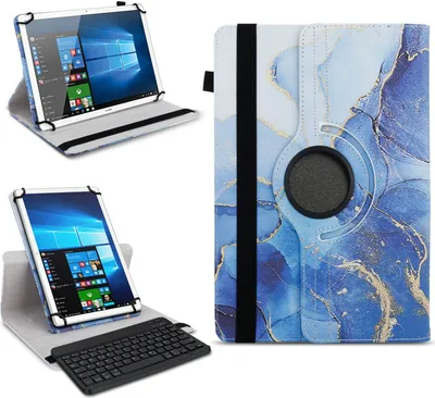 Produktbild von Tasche Tastatur Hülle für Samsung Galaxy Tab A11 Plus Schutzhülle Bluetooth CaseFarben:Motiv 18