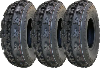 Immagine prodotto di 22x7.00-10 Slasher ATV Quad Pneumatici WP01 OBOR Race 6ply Road legal (Set di 3)