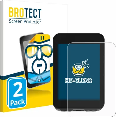 Produktbild von 2x Für Bikevee BKV310A 2.4" Schutzfolie BROTECT Displayschutz Display Schutz Folie Klar Transparent