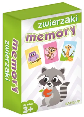 Productafbeelding van KANGUR geheugenspel dieren, mini, 75352