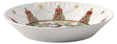 Zdjęcie produktu dla Villeroy & Boch Toy's Fantasy Schale groß, Schneemann bauen 25 x 25 x 4 cm Vorteilsset 4 Stück 1483323660 4003686440395