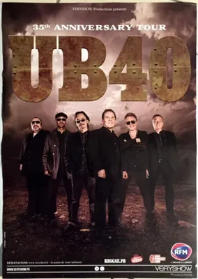 Obrázok produktu pre UB40 – 35. výročie – PLAGÁT – 40x60 cm