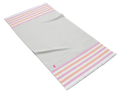 Produktbild von Strandtücher in Pink und Orange für den Sommer