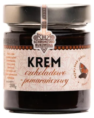Image de Crème au chocolat et à l'orange, 200 g