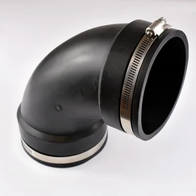 Immagine prodotto di Giunto Flessibile per Tubi, Gomito 90mm in PVC Elastomer