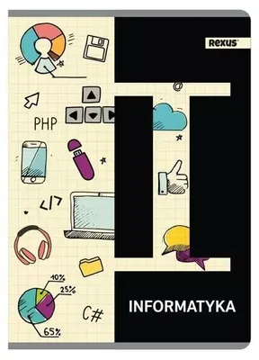 Obrázok produktu pre Zošit A5/60 listov, kockovaný, informatika (5 ks) – Beniamin