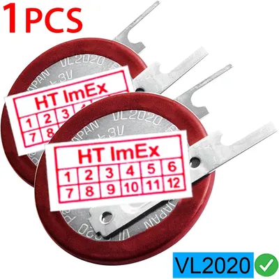 Produktbild von Kompatibel mit Panasonic Akku VL2020-1VC Lithium 3,0 V 20mAh Wiederaufladbare