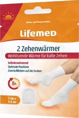 Obrázek produktu pro Lifemed 99366 Ohřívač prstů Lifemed, 70 x 95 mm, bílý