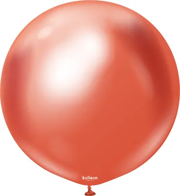 Obrázok produktu pre Zrkadlo červenéLatexové balóniky, červené, 45 cm, 25 kusov.