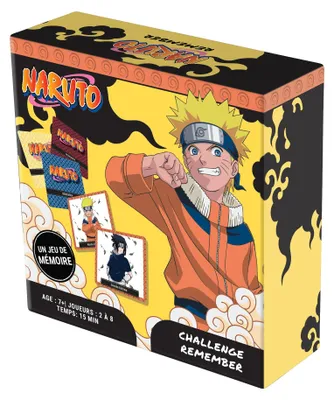 Immagine prodotto di Naruto gioco di carte Ricorda la sfida *versione francese*