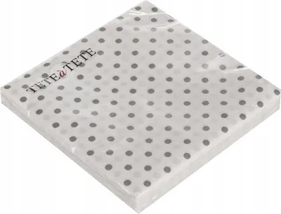 Obrázek produktu pro 3vrstvé ubrousky 33 x 33 cm, skládané 1/4, 20 kusů