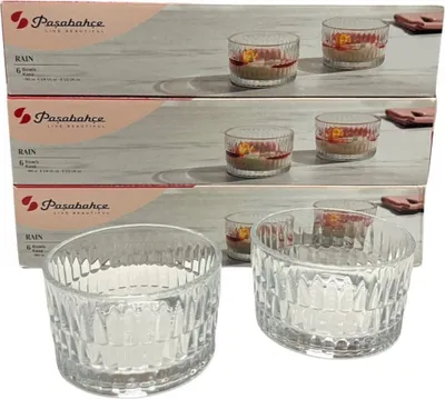 Immagine prodotto di Set di 6 ciotole in vetro per snack Pasabahce Ciotola per snack Ciotola per dessert Nusschalee