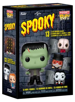 Produktbild von Funko Countdown-Kalender 13-Day Spooky Countdown mit 13 Pocket POP! Figuren