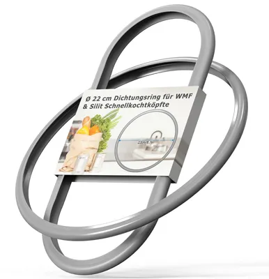 Dichtungsring 22 cm für WMF Schnellkochtopf, 2 Stück