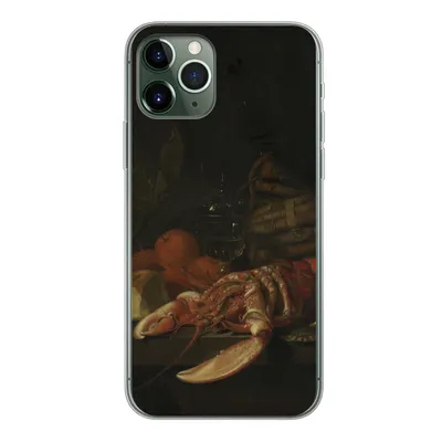 Produktbild von MuchoWow® Handyhülle Schutzhülle Hülle für iPhone 11 Pro Stilleben - Gemälde von Jan Davidsz. de Heem Silikon Softcase Handy Hülle - Handy