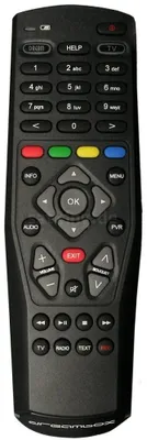 Obrázek produktu pro Dálkové ovládání RF, bezdrátové, pro televizor, s tlačítky
