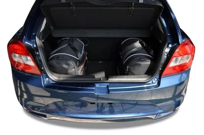 Produktbild von Suzuki Baleno 2016-2019 Kofferraumtaschen Set 3 Stk