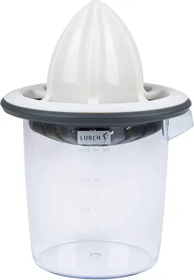 Zitruspresse, Kunststoff, Grau, 400 ml, 150 W