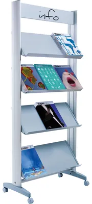 Produktbild von Paperflow Prospektständer 12.A4TM.35 Metall