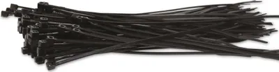 Produktbild von KSS Kabelbinder-Sortiment Polyamid 6.6, schwarz, 155x2,5, UV-beständig, 100 Stück
