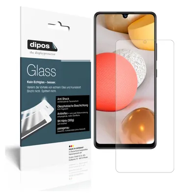 Zdjęcie produktu dla 1x folia ochronna do Samsung Galaxy A42 5G matowa - folia antywstrząsowa 9H dipos Glass szkło plastikowe