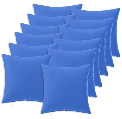 Productafbeelding van vidaXL Kussenhoezen, 12 stuks, KONINGSBLAUW, 50 x 50 cm, polyester