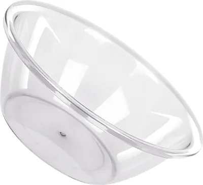 Obrázek produktu pro Transparentní umyvadlo Zahuštěné PET Odolné multifunkční kulaté čiré umyvadlo Dish Tub pro domácí kuchyň Koupelna Velká