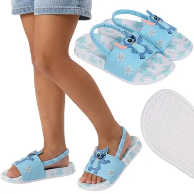 Produktbild von DISNEY Stitch rutschfeste Badeschuhe für Kinder, Strandsandalen mit Gummizug 23 EU