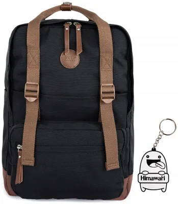 Produktbild von Himawari Study M Stadtrucksack schwarz Laptopfach