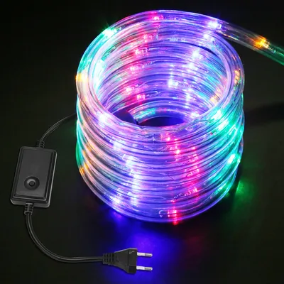 Obrázok produktu pre Jopassy LED lanové svetlo pre vonkajšie vnútorné lanové svetlo svetelný reťazec svetiel party svetlo dekoratívne osvetlenie vianočné osvetlenie farebné 30M