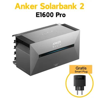Produktbild von Balkonkraftwerk Anker SOLIX E1600 PRO Solarspeicher für Balkonkraftwerk Solarbank
