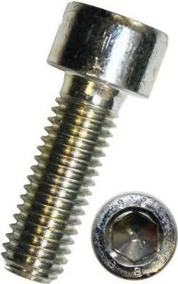 Zdjęcie produktu dla Dresselhaus WGR 0300, Śruba, Stal ocynkowana, Hex, M6, Okrągły łeb, sześciokąt