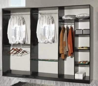 Image de Classique Style Moderne Armoire Armoire Bois Penderie Meubles Nouveau